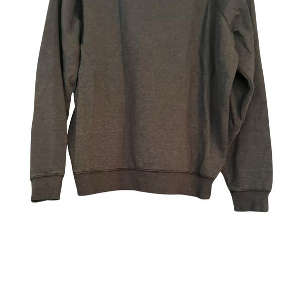 LUCKY BRAND Women’s Gray Good Vibes Sweatshirt Size Large Rainbow Shirt - Picture 7 of 11